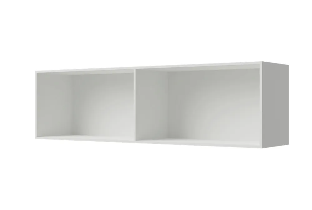 Niche De Salle De Bains|Bernstein Niche Murale Douche Blanche Fonte minérale étagère Rangement Douche Salle de Bain encastrable BA2520, H.25xP.20xL.90cm, Blanc mat