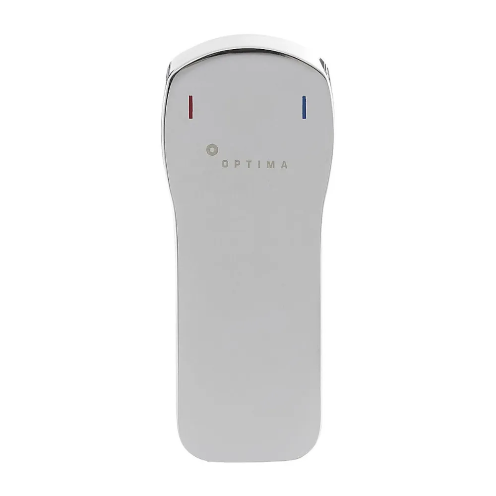 Siko Optima Cube Way by Mitigeur bidet avec bec chromé et tirette, chrome (CU235)