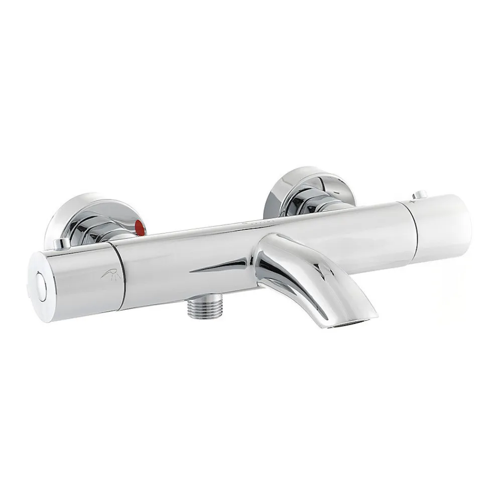 Robinet De Baignoire|Franke Optima Mitigeur thermostatique bain/douche, chrome (SIKOBST222)