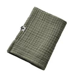 Altobuy OUREA - Serviette de Toilette 50x90cm Gaze de Coton Romarin