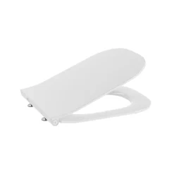 Geberit Pack Bâti-support + WC sans bride Roca Gap + Abattant slim, softclose + Plaque blanche (GAPGEB3)