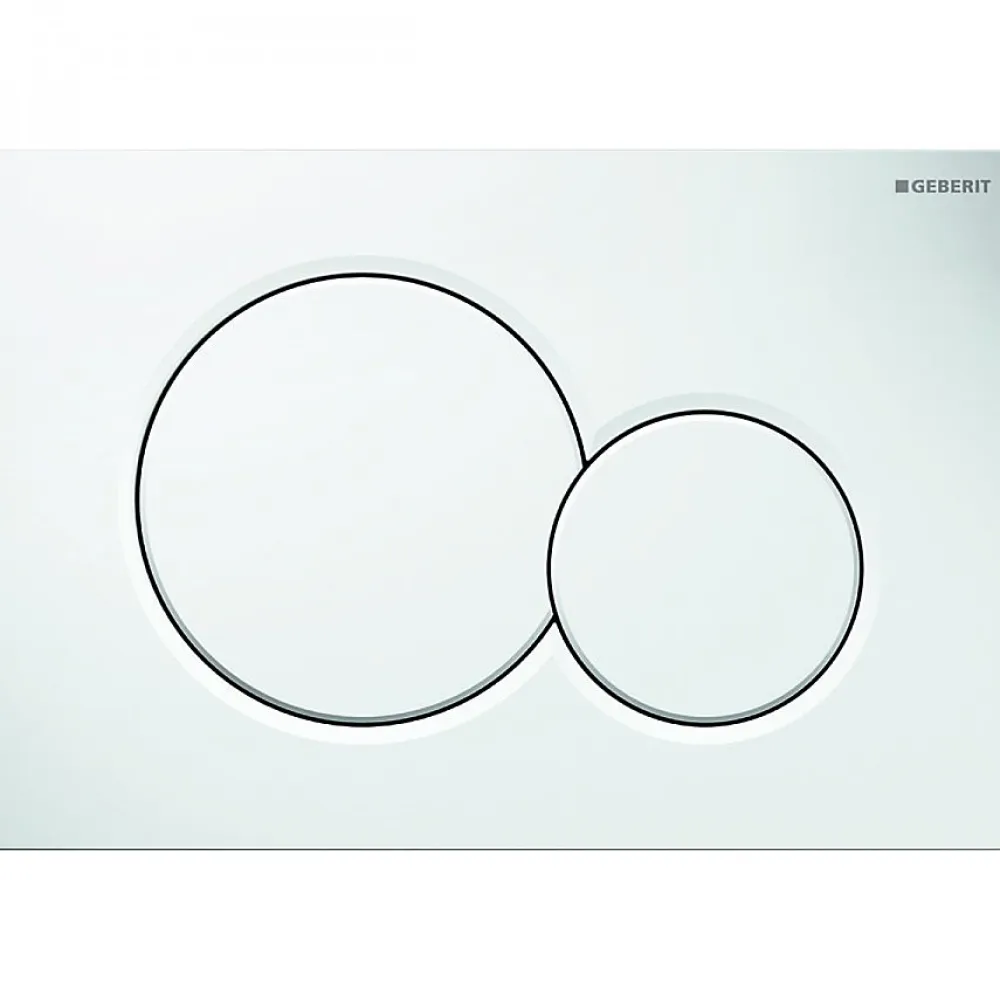 Geberit Pack complet WC UP320 + Cuvette ACANTO TurboFlush + Plaque Blanche