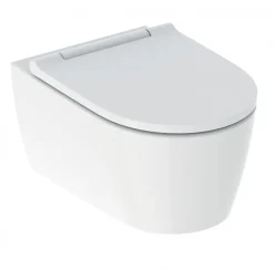 Geberit Pack complet WC UP320 + Cuvette ONE TurboFlush + Plaque Chromé Brillant