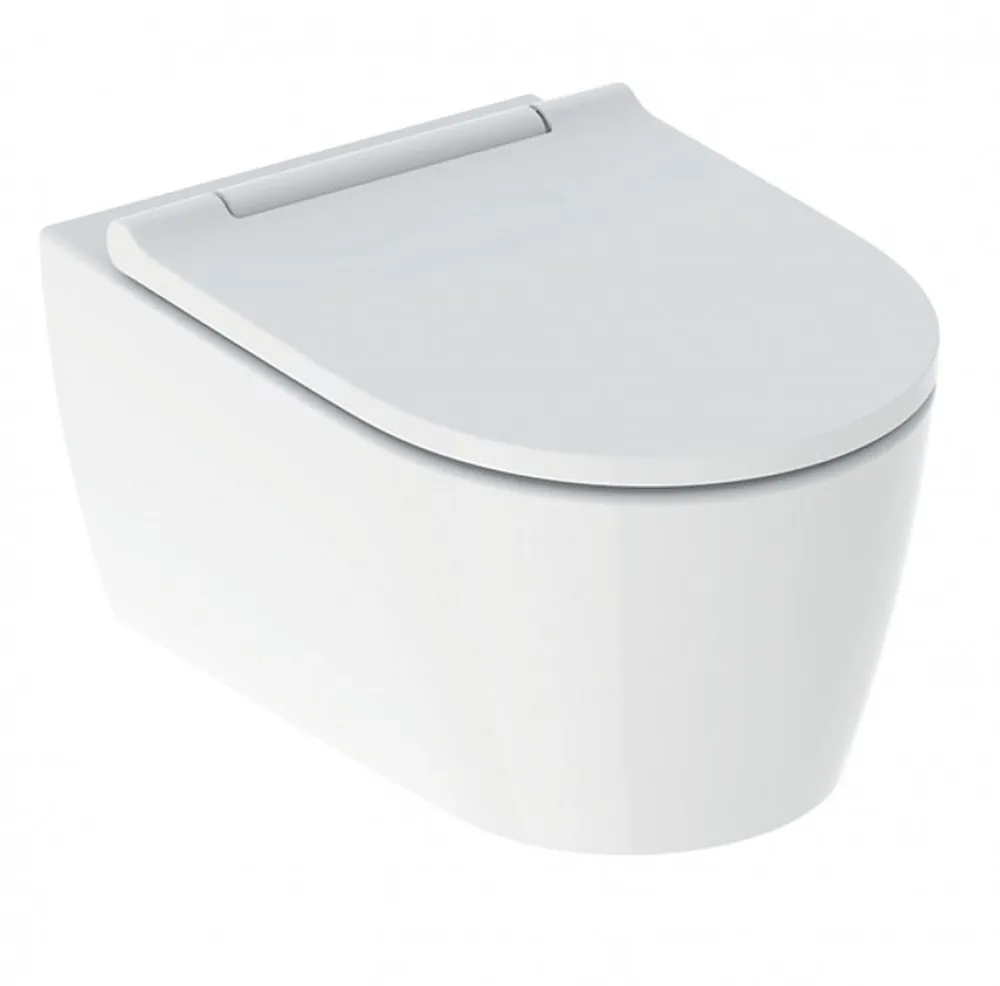 Geberit Pack complet WC UP320 + Cuvette ONE TurboFlush + Plaque Chromé Brillant