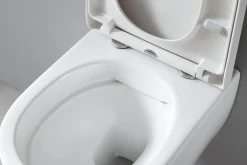 Bernstein Pack complet WC suspendu Blanc 36x55x33cm (LxPxH) + Module sanitaire Noir 48x11x100xm (LxPxH) - Garantie 5 ans