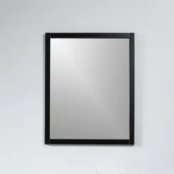 Stano Pack de 2 miroirs rectangulaires NEO 56x70cm avec cadre noir mat