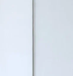 Panneau Mural De Salle De Bains|Galedo Pack de 2 panneaux muraux de salle de bains, blanc avec profilés chromés, l.120+90 x H.210 x P.0,3 cm, Alucolors