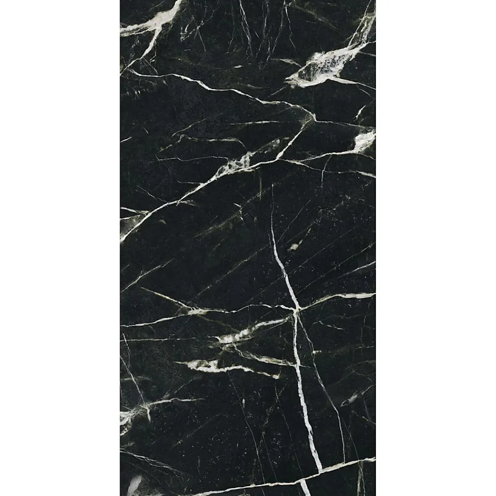 Panneau Mural De Salle De Bains|Schulte Pack de 2 panneaux muraux de salle de bains l.100 x H.255 cm, effet marbre noir et vert, DécoDesign Softtouch