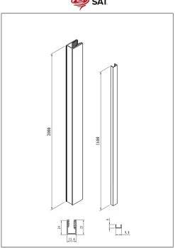Swiss Aqua Technologies Pack Douche Complet : Paroi Walk-In 120x200 Chrome + Colonne SAT 3 Jets + Receveur Marbre Coulé Blanc 120x80 (SAT120C7PR128W)