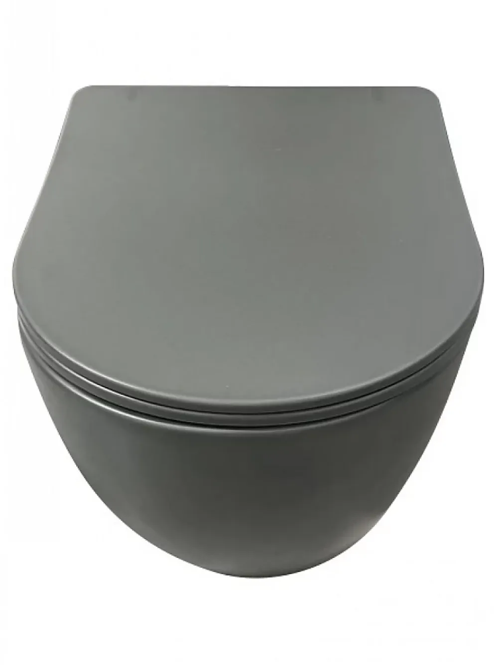 Geberit Pack UP320 + Cuvette sans bride KELOS Flush Gris Foncé + Plaque Sigma Blanc