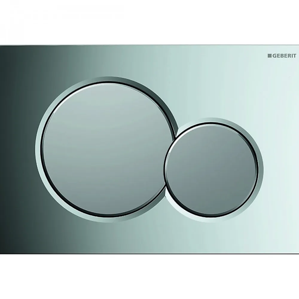 Geberit Pack UP320 + Cuvette sans bride KELOS Flush Gris Foncé + Plaque Sigma Chromé Brillant