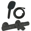 Robinet De Baignoire|Grohe Pack mitigeur Thermostatique bain douche Precision Start + Douchette 2 jets Vitalio Comfort 110 et flexible