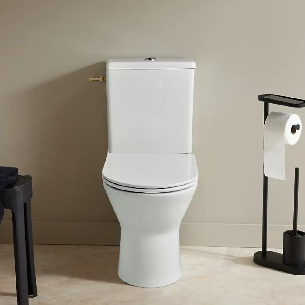 Planète Bain Pack wc à poser caréné sans bride sortie horizontale vario Spacio