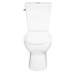 Wc À Poser|GoodHome Pack WC à poser sans bord avec abattant déclipsable et frein de chute, sortie horizontale, NF, Tasi