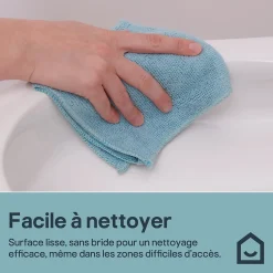 Wc À Poser|GoodHome Pack WC à poser sans bord avec abattant déclipsable et frein de chute, sortie horizontale, NF, Tasi