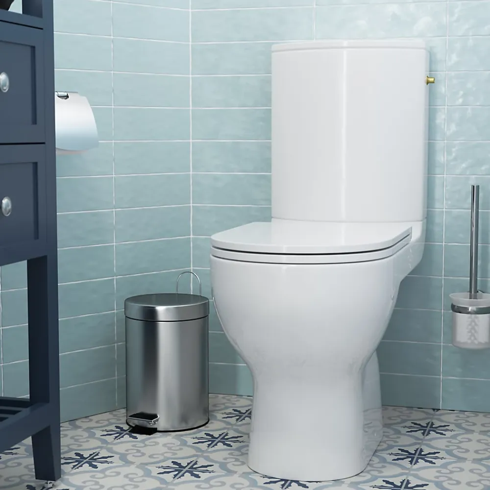 Wc À Poser|GoodHome Pack WC à poser sans bride avec sortie verticale Cavally