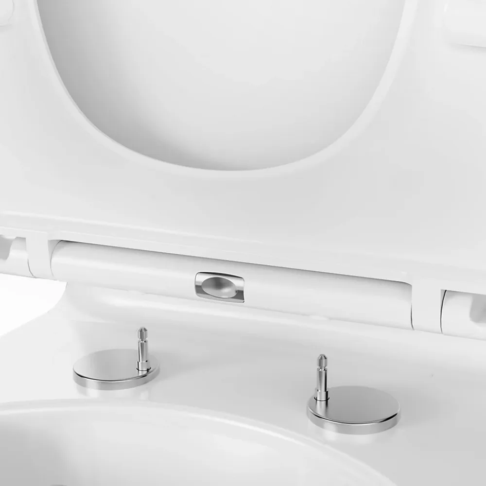 GoodHome Pack WC à poser sans bride sortie horizontale, Teesta