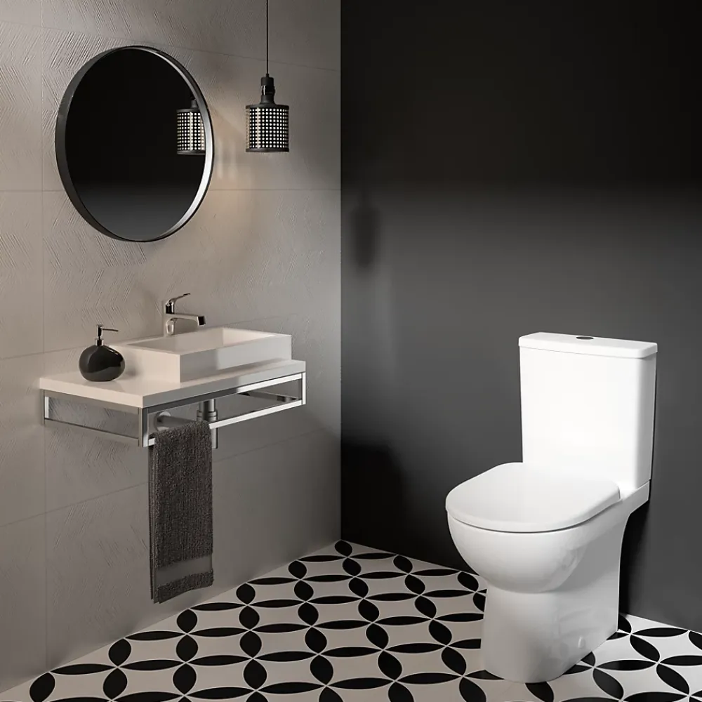 Wc À Poser|Geberit Pack WC à poser sans bride sortie horizontale ou verticale Cocktail