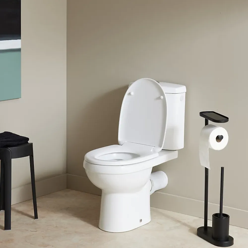 Wc À Poser|Planète Bain Pack WC à poser sortie horizontale sans bride - Modeno