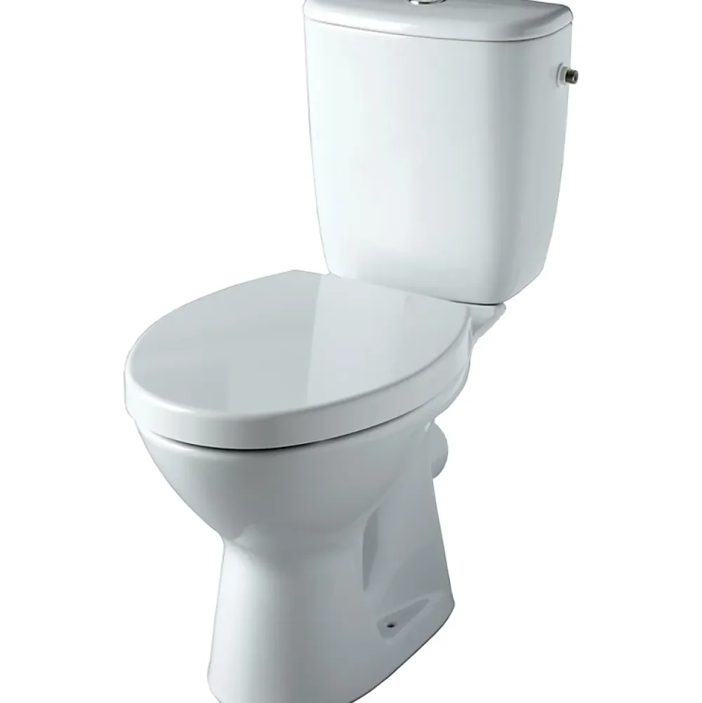 Planète Bain Pack WC à poser sortie horizontale NF avec bride - Sonia