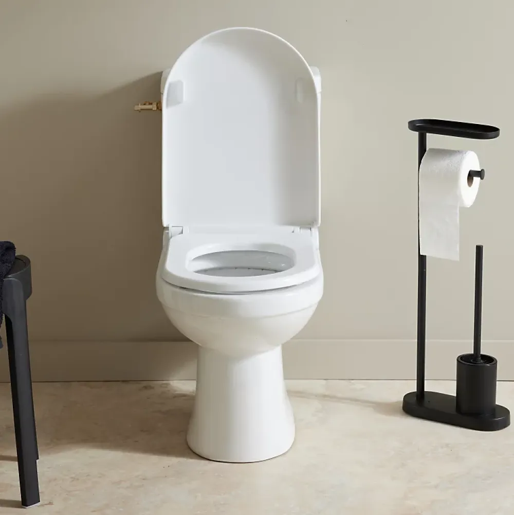 Wc À Poser|Planète Bain Pack WC à poser sortie horizontale avec abattant magnétique - Osiris