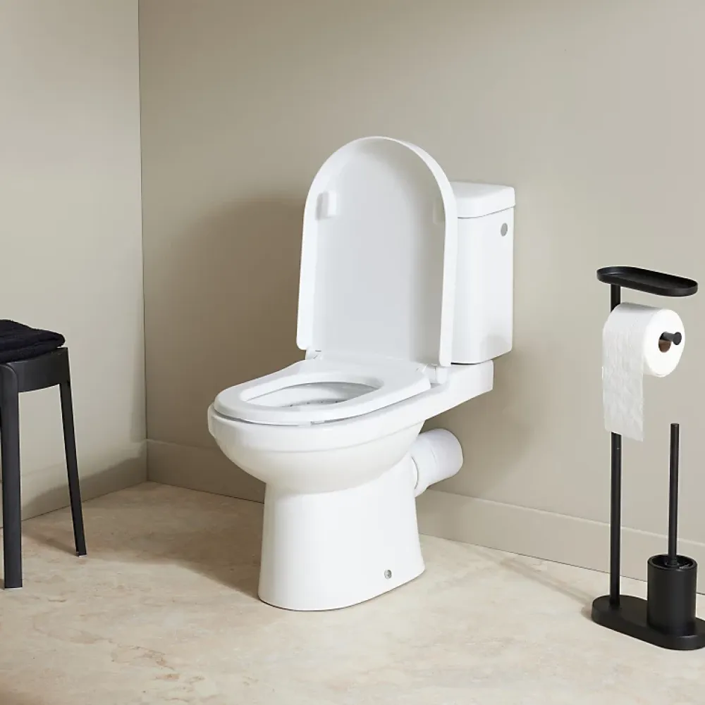 Wc À Poser|Planète Bain Pack WC à poser sortie horizontale avec abattant magnétique - Osiris