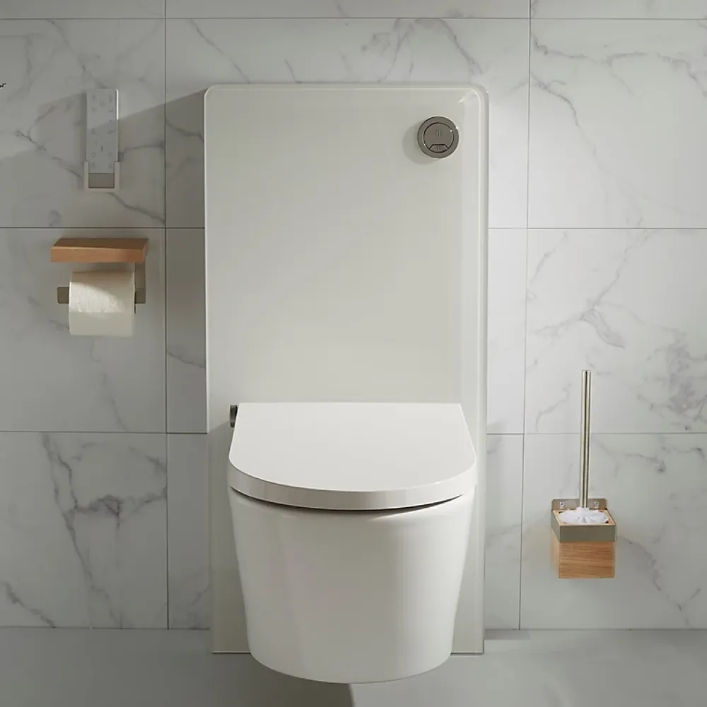 Wc Japonais|Planète Bain Pack wc avec cuvette lavante - Façade blanche -Wc japonais