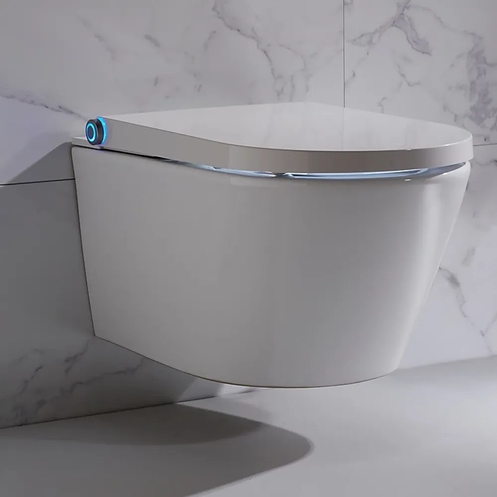 Wc Japonais|Planète Bain Pack wc avec cuvette lavante - Façade blanche -Wc japonais