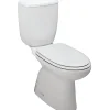 Wc À Poser|Sanindusa Pack WC Aveiro évacuation par dessous alimentation chasse d'eau par dessous blanc