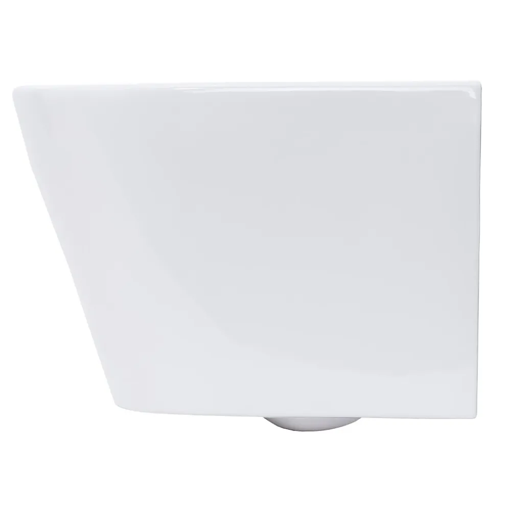 Swiss Aqua Technologies Pack WC Bâti autoportant + WC Infinitio sans bride + Plaque chrome