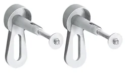 Wc Suspendu|Swiss Aqua Technologies Pack WC Bâti-support + WC SAT Infinitio sans bride, fixation invisible + Plaque chrome + Set d'habillage