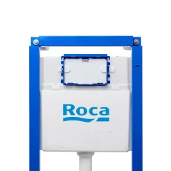 Roca Pack WC bâti-support + WC suspendu sans bride Swiss Aqua Technologies avec abattant SoftClose + plaque (ROSTINFBMR02-FR)