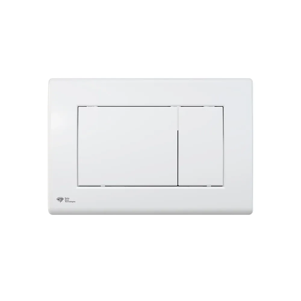 Swiss Aqua Technologies Pack WC bâti-support autoportant + WC suspendu sans bride + abattant SoftClose + plaque blanche (SMRTCETOR270)