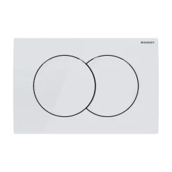 Geberit Pack WC bâti-support Duofix 112cm + WC suspendu Ceramia Tornado Rimless + abattant SoftClose + plaque blanche (CETORGEB3)