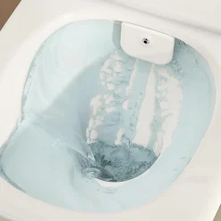 Swiss Aqua Technologies Pack WC Bâti-support Rapid SL + WC sans bride avec fonction bidet thermostatique + Plaque chrome
