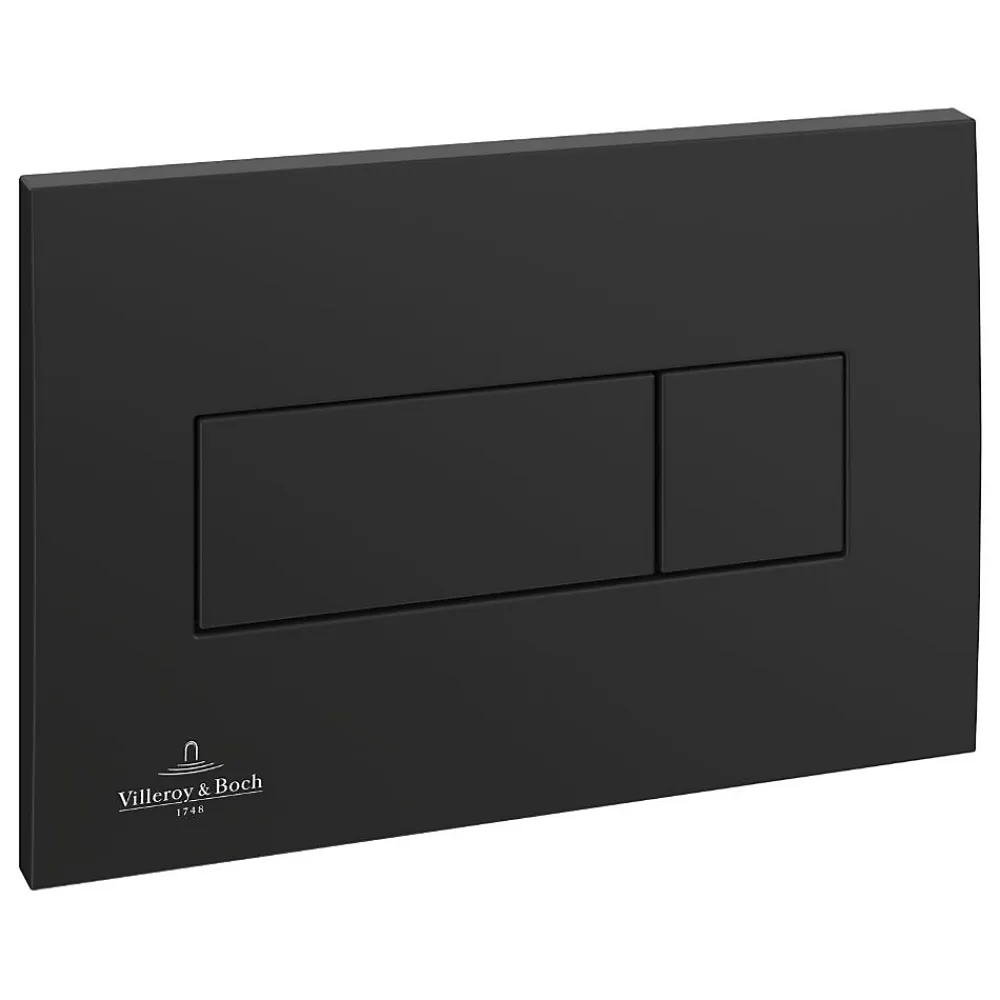 Wc Suspendu|Villeroy & Boch Pack WC Bâti-support sol mur + WC SAT Infinitio sans bride + Abattant SoftClose + Plaque (VCNBLINFI4)