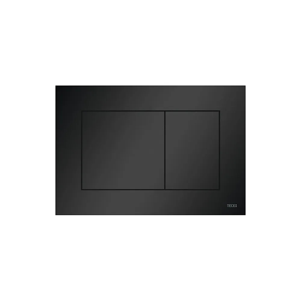 Badland Pack WC Bâti-support TECEbase + WC Rolo blanc + tapis d'isolation acoustique + plaque noir