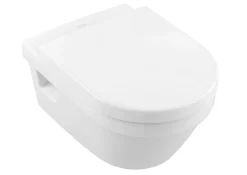 Wc Suspendu|Villeroy & Boch Pack WC cuvette suspendue sans bride avec abattant Targa Design