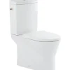 Sanindusa Pack WC cuvette+réservoir+abattant+fixations UrbY 65 caréné évacuation par dessous alim. chasse par le côté blanc