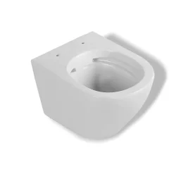 Badland Pack WC GEBERIT Bâti-support Duofix+WC Slim Soft-Close ROLO blanc+tapis d'isolation acoustique+plaque blanc