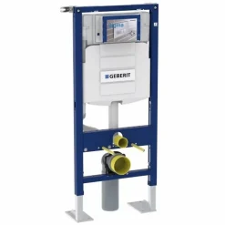 Wc Suspendu|Geberit Pack WC UP320 + Cuvette sans bride Mesto Square + Plaque Sigma Blanc
