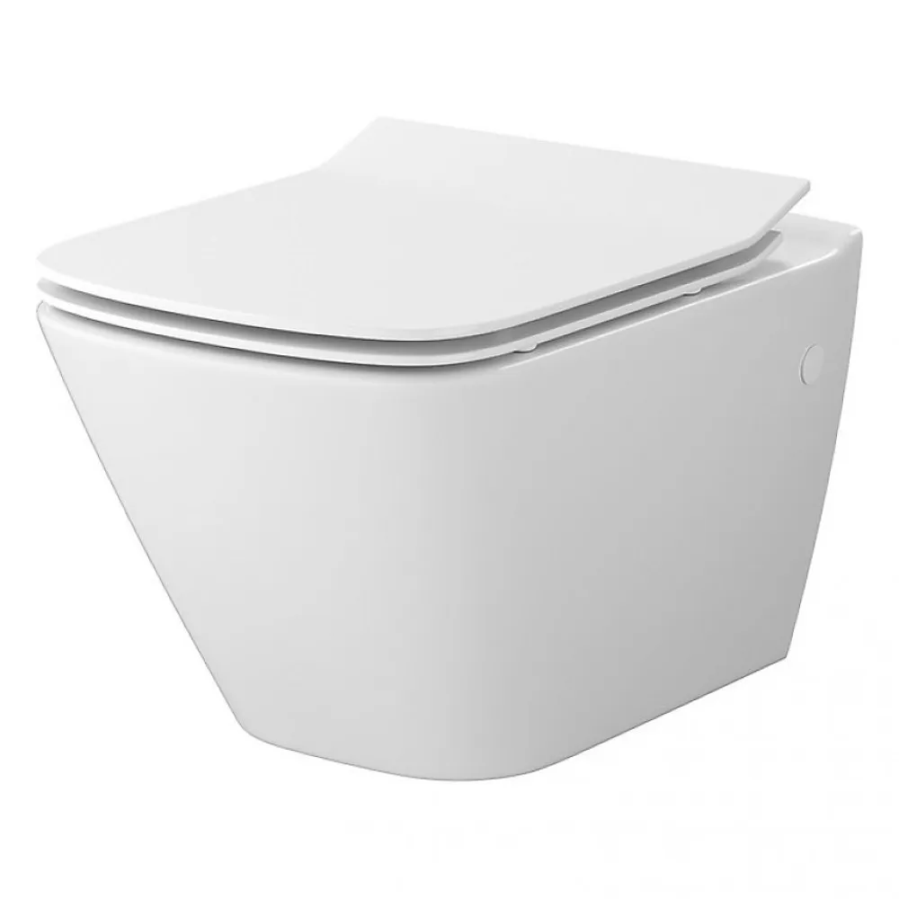 Wc Suspendu|Geberit Pack WC UP320 + Cuvette sans bride Mesto Square + Plaque Sigma Blanc