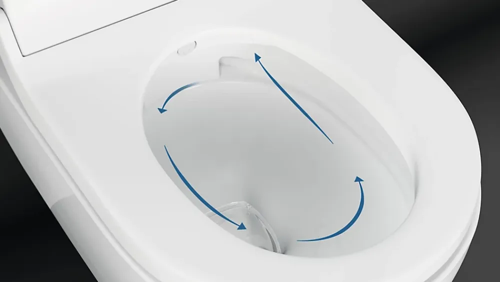 Geberit Pack WC japonais lavant suspendu Laita Premium Rimfree