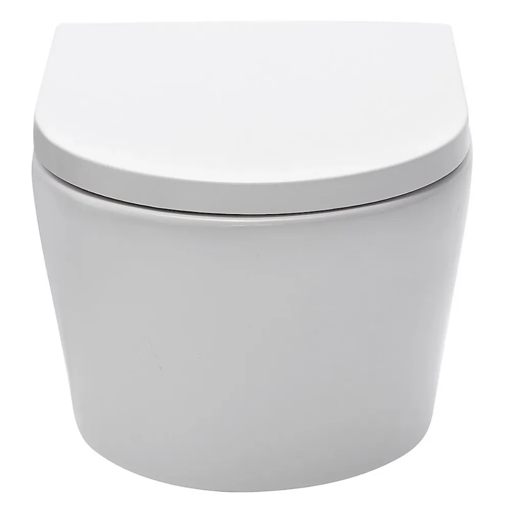 Grohe Pack WC Rapid SL autoportant + cuvette sans bride SAT, fixations cachées + plaque Skate Air chrome (ProjectSATrimless-2)