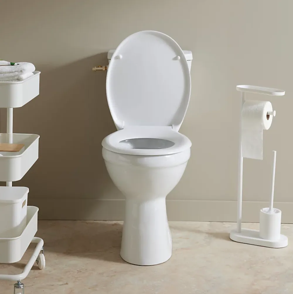 Wc À Poser|Planète Bain Pack wc surélevé Bermude avec sortie verticale blanc