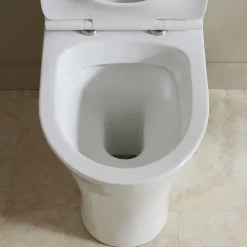 Wc À Poser|Planète Bain Pack WC surélevé gain de place sans bride sortie horizontale - Shani