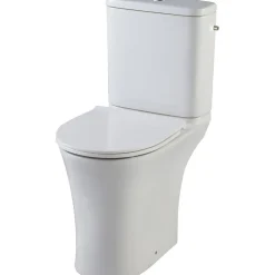Wc À Poser|Planète Bain Pack WC surélevé gain de place sans bride sortie horizontale - Shani