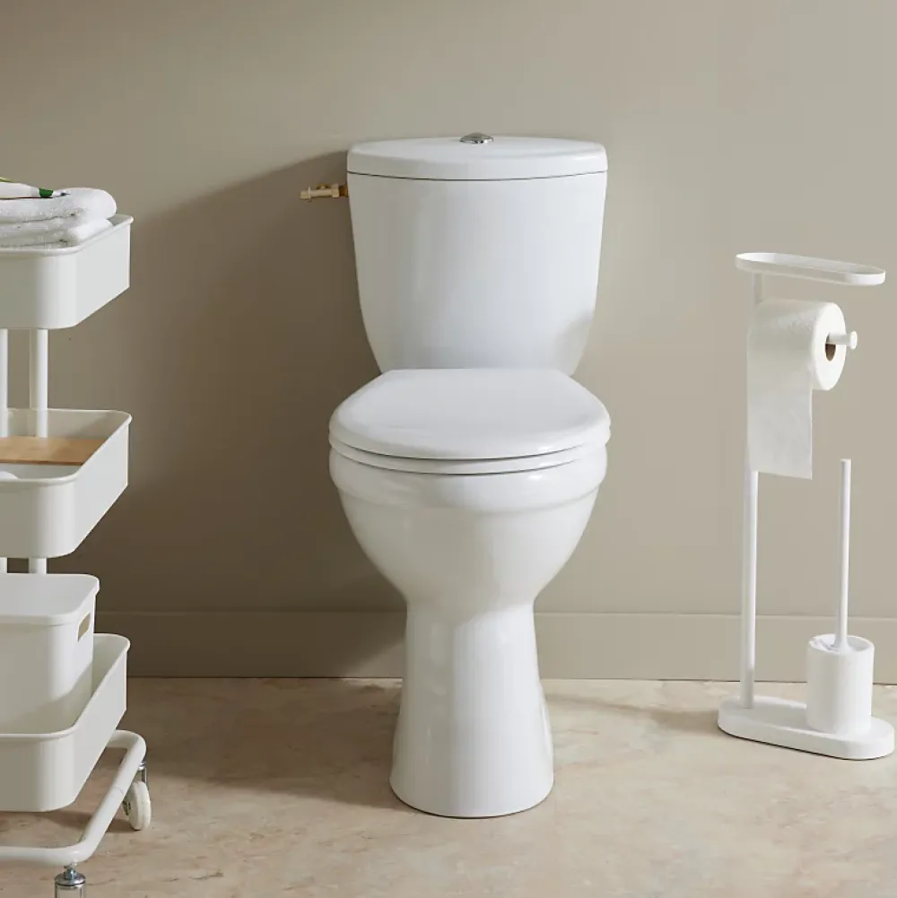 Wc À Poser|Planète Bain Pack WC surélevé SH blanc - sortie horizontale