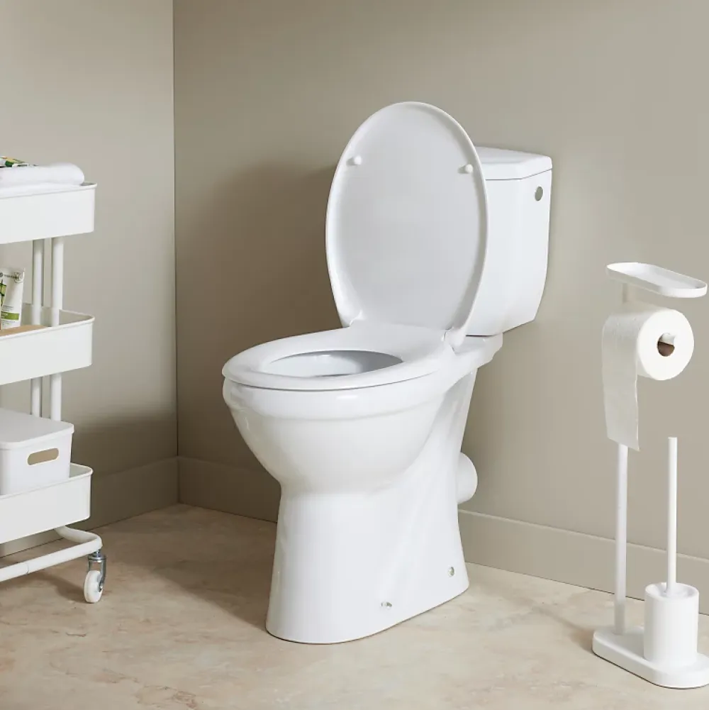 Wc À Poser|Planète Bain Pack WC surélevé SH blanc - sortie horizontale