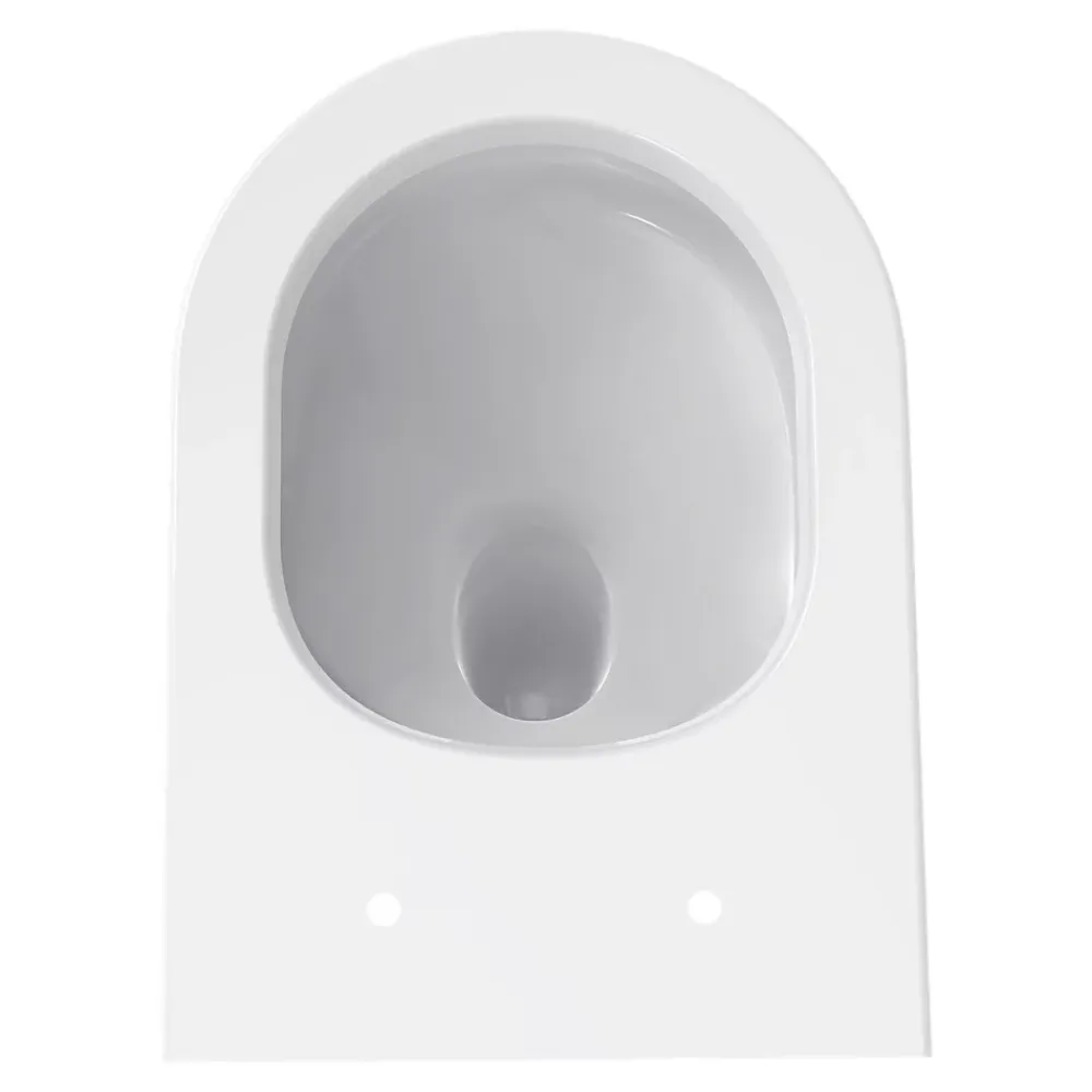 Siamp Pack WC suspendu avec cuvette sans bride effet Vortex Luvia et bâti universel